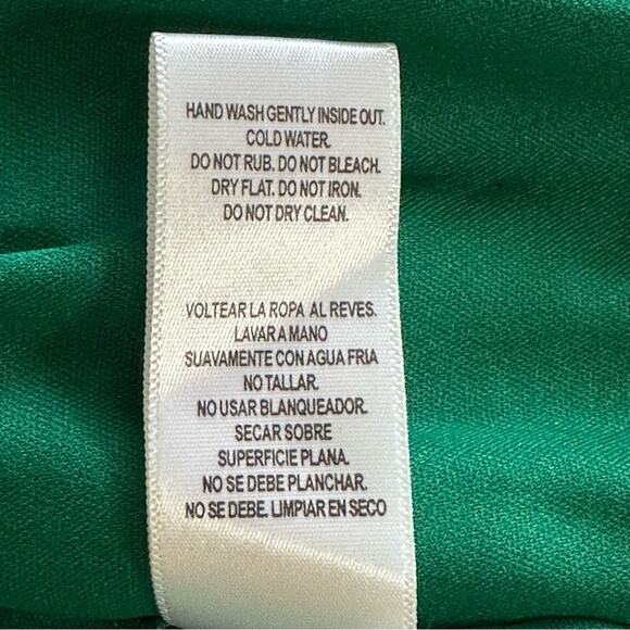 City Triangles Green Black Strapless Mermaid Formal Gown Dress Size 9 Junior NEW - Picture 13 of 14